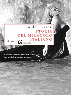 cover image of Storia del miracolo italiano
